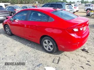 ✅ 2016 Chevrolet Cruze LS • VIN: 1G1BC5SM1G7242822 • Lot: 43324836. Listed on IAAI with 153,041 mi. Free auction sales archive from the USA and detailed vehicle history report at DreamBid. Image 3.