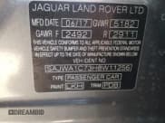 ✅ 2017 Jaguar XJ R-Sport • VIN: SAJWA1C73H8W11256 • Lot: 49153633. Listed on Copart with 12,199 mi. Free auction sales archive from the USA and detailed vehicle history report at DreamBid. Image 14.