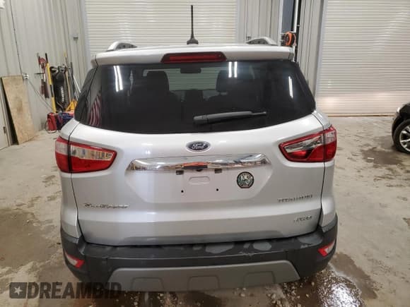 ✅ 2019 Ford EcoSport Titanium • VIN: MAJ6S3KL8KC267701 • Lot: 80091025. Listed on Copart with 90,085 mi. Free auction sales archive from the USA and detailed vehicle history report at DreamBid. Image 6.