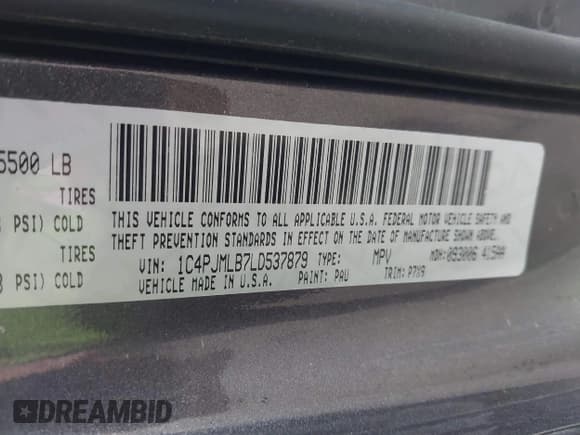 ✅ 2020 Jeep Cherokee Latitude Plus • VIN: 1C4PJMLB7LD537879 • Lot: 43376889. Wystawiony na IAAI z przebiegiem 44 051 mil. Bezpłatny archiwum sprzedaży aukcyjnych z USA i szczegółowy raport historii pojazdu na DreamBid. Zdjęcie 9.