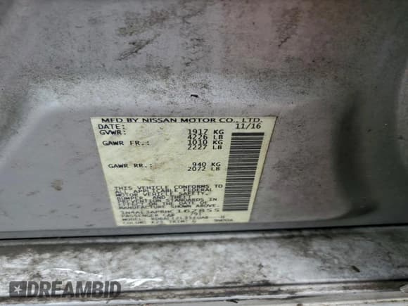 ✅ 2017 Nissan Altima SV • VIN: 1N4AL3AP8HC162855 • Лот: 95693045. Опубликован ранее на Copart с пробегом 125 880 миль. Бесплатный доступ к архиву аукционных продаж из США и подробный отчёт об истории автомобиля на DreamBid. Изображение 12.