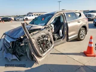 ✅ 2020 Hyundai Santa Fe SEL • VIN: 5NMS33AD6LH218354 • Lot: 80384945. Listed on Copart with Not provided. Free auction sales archive from the USA and detailed vehicle history report at DreamBid. Image 1.