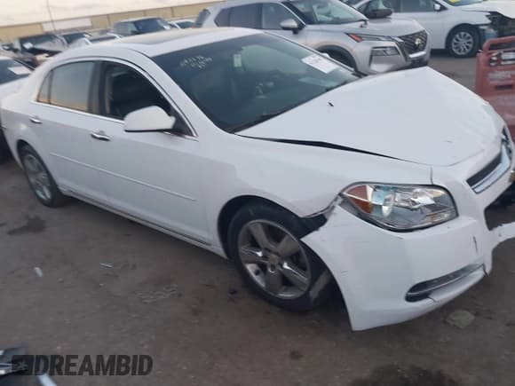 ✅ 2012 Chevrolet Malibu 2LT • VIN: 1G1ZD5E07CF105954 • Lot: 41120148. Listed on IAAI with 175,703 mi. Free auction sales archive from the USA and detailed vehicle history report at DreamBid. Image 1.