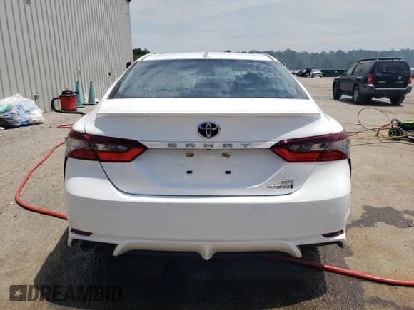 2023 Toyota Camry Hybrid SE с VIN 4T1G31AK6PU616697, выставлен на аукционе Copart как лот 55646235 с пробегом 51 114 миль миль и Списание • Salvage title. История ставок и продаж доступна на DreamBid. Изображение 6.