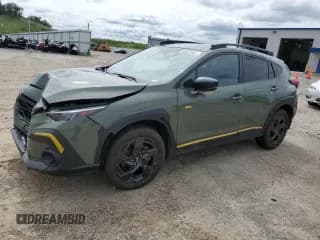 ✅ 2024 Subaru Crosstrek Special Sports • VIN: 4S4GUHF68R3701468 • Lot: 69587645. Listed on Copart with 20,852 mi. Free auction sales archive from the USA and detailed vehicle history report at DreamBid. Image 1.