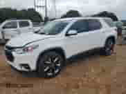 2019 Chevrolet Traverse LT Cloth z VIN 1GNERGKW9KJ108899, wystawiony jako Copart lot #64305465 z przebiegiem 122 145 mil mil oraz Szkoda całkowita • Salvage title. Historia ofert i sprzedaży dostępna na DreamBid. Obrazek 1.