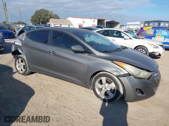 ✅ 2013 Hyundai Elantra GLS • VIN: 5NPDH4AE3DH339209 • Lot: 43569058. Listed on IAAI with 74,726 mi. Free auction sales archive from the USA and detailed vehicle history report at DreamBid. Image 1.