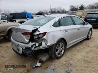 ✅ 2018 Hyundai Sonata Limited • VIN: 5NPE34AF8JH678877 • Lot: 45928213. Listed on Copart with 43,034 mi. Free auction sales archive from the USA and detailed vehicle history report at DreamBid. Image 3.