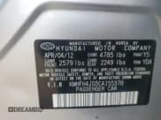 ✅ 2012 Hyundai Azera • VIN: KMHFH4JG5CA155370 • Лот: 55601835. Опубликован ранее на Copart с пробегом 64 031 миль. Бесплатный доступ к архиву аукционных продаж из США и подробный отчёт об истории автомобиля на DreamBid. Изображение 13.