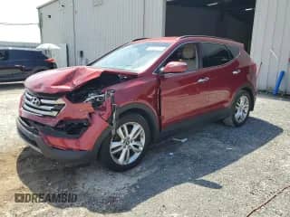 2013 Hyundai Santa Fe Sport z VIN 5XYZU3LAXDG084684, wystawiony jako Copart lot #67669895 z przebiegiem 119 257 mil mil oraz Szkoda całkowita • Salvage title. Historia ofert i sprzedaży dostępna na DreamBid. Obrazek 1.