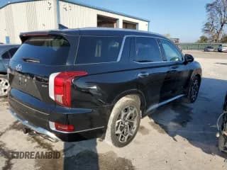 ✅ 2022 Hyundai Palisade Calligraphy • VIN: KM8R7DHEXNU335921 • Лот: 81185674. Опубликован ранее на Copart с пробегом 44 713 миль. Бесплатный доступ к архиву аукционных продаж из США и подробный отчёт об истории автомобиля на DreamBid. Изображение 3.