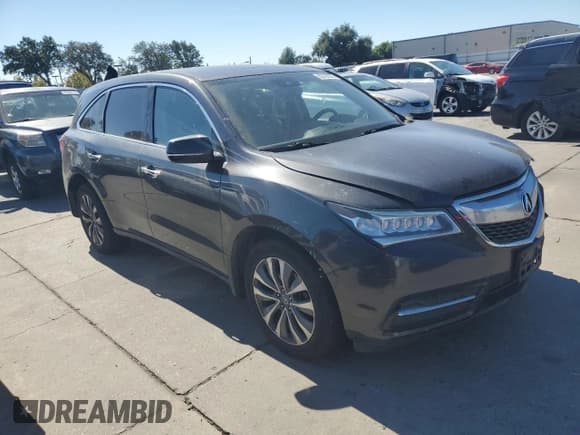 ✅ 2016 Acura MDX Technology • VIN: 5FRYD3H47GB016108 • Лот: 82180575. Опубликован ранее на Copart с пробегом 196 594 миль. Бесплатный доступ к архиву аукционных продаж из США и подробный отчёт об истории автомобиля на DreamBid. Изображение 4.