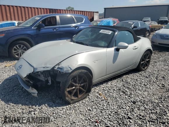 ✅ 2016 Mazda MX-5 Miata Grand Touring • VIN: JM1NDAD72G0110579 • Лот: 59885495. Опубликован ранее на Copart с пробегом 52 328 миль. Бесплатный доступ к архиву аукционных продаж из США и подробный отчёт об истории автомобиля на DreamBid. Изображение 1.