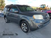 ✅ 2013 Honda Pilot EX-L • VIN: 5FNYF3H59DB001657 • Lot: 43445423. Listed on IAAI with 170,606 mi. Free auction sales archive from the USA and detailed vehicle history report at DreamBid. Image 1.