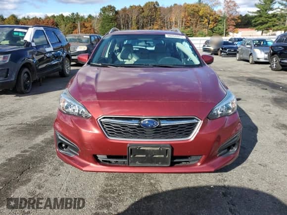2019 Subaru Impreza Premium z VIN 4S3GTAC61K3759379, wystawiony jako Copart lot #90260465 z przebiegiem 36 792 mil mil oraz Szkoda całkowita • Salvage title. Historia ofert i sprzedaży dostępna na DreamBid. Obrazek 5.