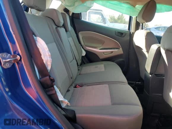 ✅ 2022 Ford EcoSport S • VIN: MAJ6S3FL4NC470289 • Lot: 87484985. Wystawiony na Copart z przebiegiem 53 761 mil. Bezpłatny archiwum sprzedaży aukcyjnych z USA i szczegółowy raport historii pojazdu na DreamBid. Zdjęcie 10.