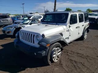 ✅ 2023 Jeep Wrangler Sport S • VIN: 1C4HJXDN5PW698059 • Лот: 84993015. Опубликован ранее на Copart с пробегом 50 513 миль. Бесплатный доступ к архиву аукционных продаж из США и подробный отчёт об истории автомобиля на DreamBid. Изображение 1.