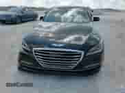 2016 Hyundai Genesis 3.8L with VIN KMHGN4JE8GU140202, listed as a Copart auction lot 53386704 with 27,376 mi miles and Salvage title. Bid and sale history available at DreamBid. Image 11.