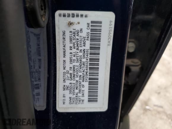 ✅ 2003 Pontiac Vibe • VIN: 5Y2SM64883Z454691 • Lot: 77887934. Wystawiony na Copart z przebiegiem 111 699 mil. Bezpłatny archiwum sprzedaży aukcyjnych z USA i szczegółowy raport historii pojazdu na DreamBid. Zdjęcie 14.