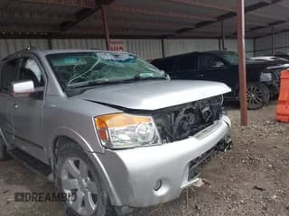 ✅ 2014 Nissan Armada Platinum • VIN: 5N1AA0NC0EN611656 • Lot: 43055131. Listed on IAAI with 11 mi. Free auction sales archive from the USA and detailed vehicle history report at DreamBid. Image 1.