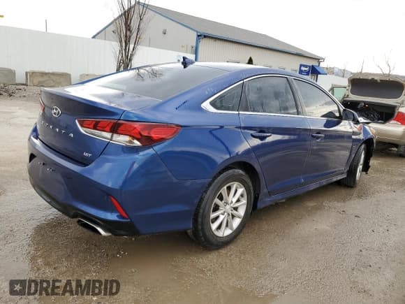 ✅ 2018 Hyundai Sonata Eco • VIN: 5NPE24AA8JH715899 • Lot: 47577443. Listed on Copart with 33,560 mi. Free auction sales archive from the USA and detailed vehicle history report at DreamBid. Image 3.