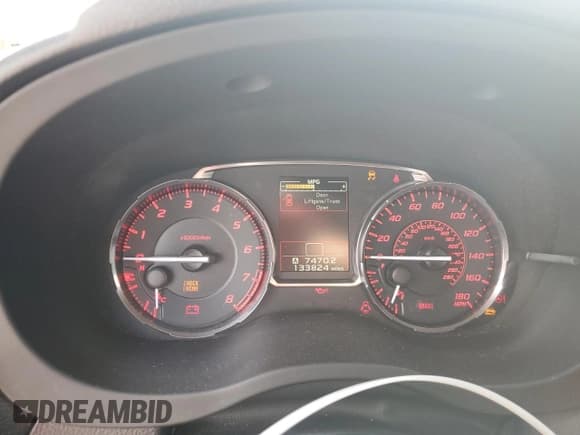 ✅ 2017 Subaru WRX Limited • VIN: JF1VA1J64H9803127 • Lot: 67240265. Listed on Copart with 133,824 mi. Free auction sales archive from the USA and detailed vehicle history report at DreamBid. Image 9.