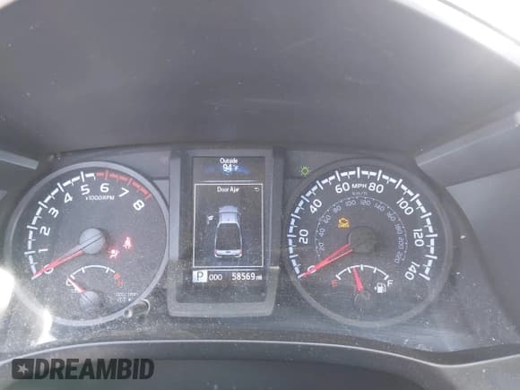 ✅ 2023 Toyota Tacoma SR • VIN: 3TYRX5GN0PT090182 • Lot: 42329305. Wystawiony na IAAI z przebiegiem 58 569 mil. Bezpłatny archiwum sprzedaży aukcyjnych z USA i szczegółowy raport historii pojazdu na DreamBid. Zdjęcie 7.