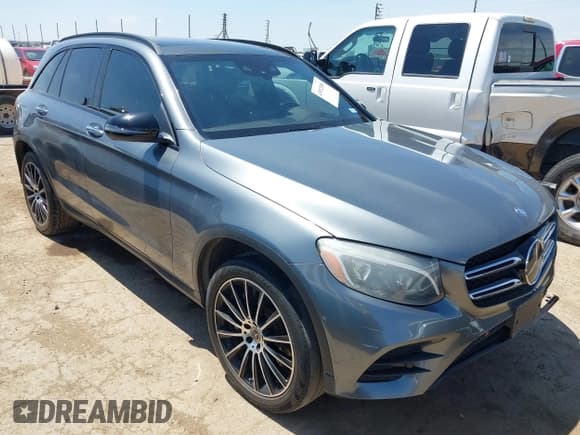 ✅ 2017 Mercedes-Benz GLC 300 • VIN: WDC0G4JB7HF216241 • Lot: 43012068. Listed on IAAI with 83,886 mi. Free auction sales archive from the USA and detailed vehicle history report at DreamBid. Image 1.