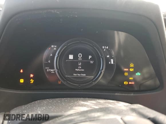 ✅ 2022 Lexus UX 250h F Sport • VIN: JTHE9JBHXN2057983 • Лот: 71456654. Опубликован ранее на Copart с пробегом 27 367 миль. Бесплатный доступ к архиву аукционных продаж из США и подробный отчёт об истории автомобиля на DreamBid. Изображение 9.