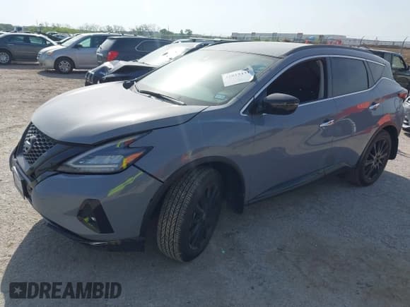 ✅ 2024 Nissan Murano SV • VIN: 5N1AZ2BJ8RC125556 • Lot: 42013431. Listed on IAAI with 2,241 mi. Free auction sales archive from the USA and detailed vehicle history report at DreamBid. Image 2.