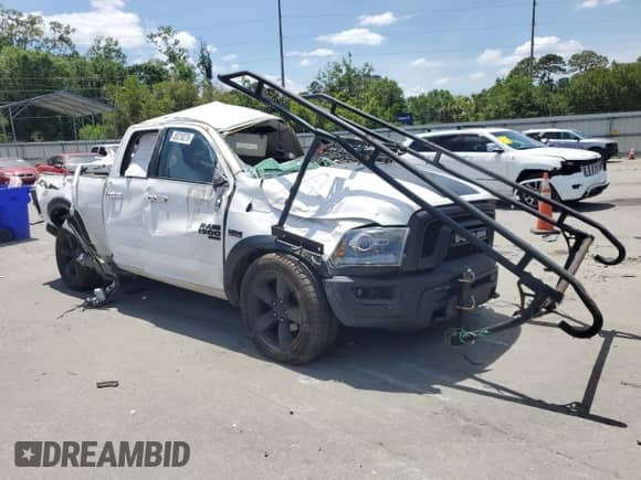 2019 Ram 1500 Warlock с VIN 1C6RR6GT4KS697400, выставлен на аукционе Copart как лот 55218275 с пробегом Не указан миль и На запчасти • Non repairable. История ставок и продаж доступна на DreamBid. Изображение 4.