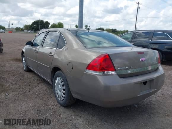 2007 Chevrolet Impala LS with VIN 2G1WB58K879382682, listed as a IAAI auction lot 43399491 with 262,646 mi miles and . Bid and sale history available at DreamBid. Image 3.