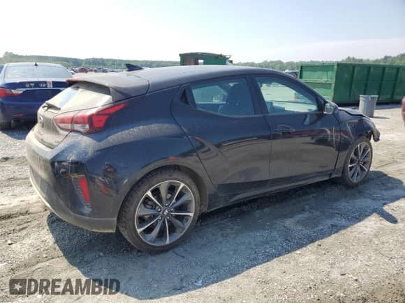2020 Hyundai Veloster Premium с VIN KMHTG6AF8LU021704, выставлен на аукционе Copart как лот 61575535 с пробегом 80 451 миль миль и Списание • Salvage title. История ставок и продаж доступна на DreamBid. Изображение 3.