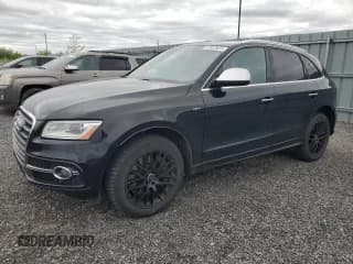 ✅ 2016 Audi SQ5 Technik • VIN: WA1LCAFP1GA107393 • Лот: 53803925. Опубликован ранее на Copart с пробегом 159 681 миль. Бесплатный доступ к архиву аукционных продаж из США и подробный отчёт об истории автомобиля на DreamBid. Изображение 1.