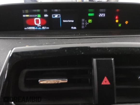 ✅ 2021 Toyota Prius LE • VIN: JTDKAMFPXM3190461 • Лот: 85264545. Опубликован ранее на Copart с пробегом 149 598 миль. Бесплатный доступ к архиву аукционных продаж из США и подробный отчёт об истории автомобиля на DreamBid. Изображение 9.