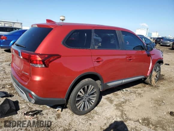2019 Mitsubishi Outlander ES z VIN JA4AD2A39KZ030751, wystawiony jako Copart lot #86495085 z przebiegiem 94 881 mil mil oraz Szkoda całkowita • Salvage title. Historia ofert i sprzedaży dostępna na DreamBid. Obrazek 3.
