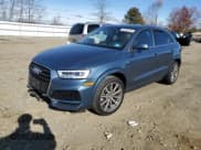 ✅ 2018 Audi Q3 Premium Plus • VIN: WA1JCCFS9JR027064 • Lot: 92930155. Listed on Copart with 28,535 mi. Free auction sales archive from the USA and detailed vehicle history report at DreamBid. Image 1.