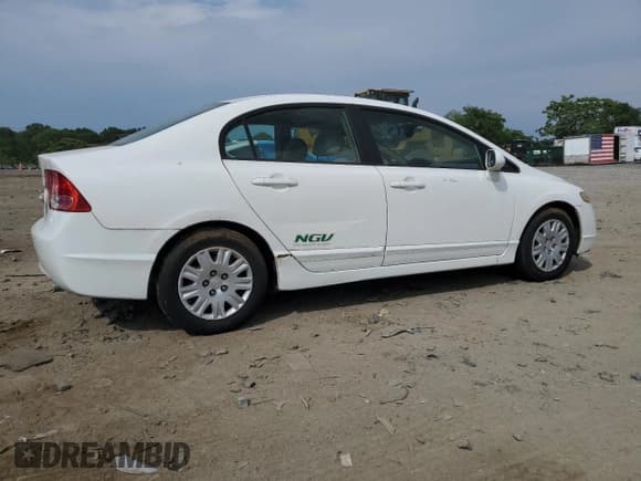 ✅ 2008 Honda Civic GX • VIN: 1HGFA46558L000721 • Лот: 59405775. Опубликован ранее на Copart с пробегом 58 697 миль. Бесплатный доступ к архиву аукционных продаж из США и подробный отчёт об истории автомобиля на DreamBid. Изображение 3.