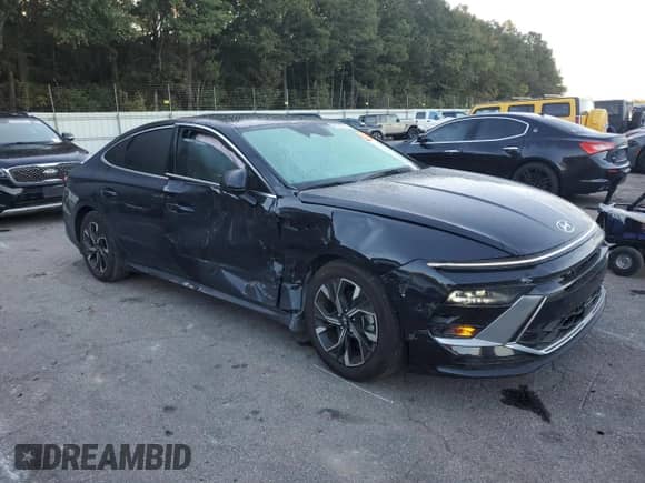 2024 Hyundai Sonata SEL z VIN KMHL64JA0RA418815, wystawiony jako Copart lot #86090705 z przebiegiem 14 664 mil mil oraz Szkoda całkowita • Salvage title. Historia ofert i sprzedaży dostępna na DreamBid. Obrazek 4.