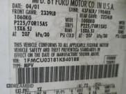 ✅ 2001 Ford Escape XLT • VIN: 1FMCU03181KB40188 • Lot: 87306445. Wystawiony na Copart z przebiegiem 173 794 mil. Bezpłatny archiwum sprzedaży aukcyjnych z USA i szczegółowy raport historii pojazdu na DreamBid. Zdjęcie 12.