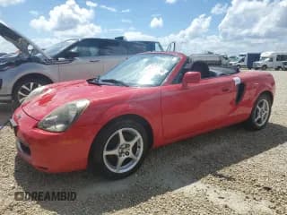 ✅ 2001 Toyota MR2 • VIN: JTDFR320910023955 • Lot: 73781064. Wystawiony na Copart z przebiegiem 84 932 mil. Bezpłatny archiwum sprzedaży aukcyjnych z USA i szczegółowy raport historii pojazdu na DreamBid. Zdjęcie 1.