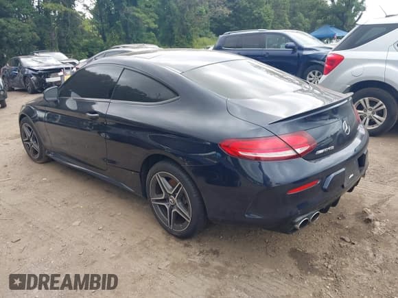✅ 2019 Mercedes-Benz C 43 AMG • VIN: WDDWJ6EB8KF829165 • Lot: 43043230. Listed on IAAI with 97,501 mi. Free auction sales archive from the USA and detailed vehicle history report at DreamBid. Image 3.