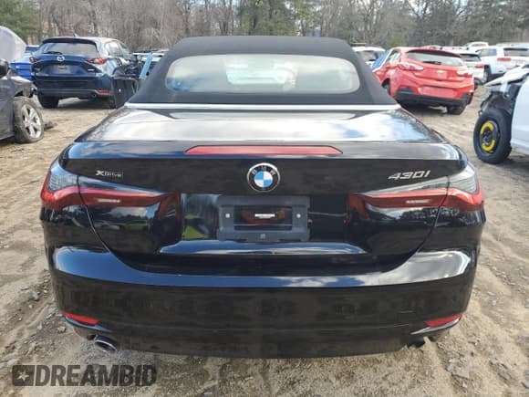 ✅ 2024 BMW 4 Series 430i xDrive • VIN: WBA43AT02RCN28707 • Lot: 84617304. Listed on Copart with Not provided. Free auction sales archive from the USA and detailed vehicle history report at DreamBid. Image 6.