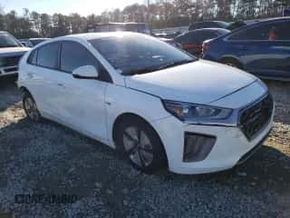 2020 Hyundai Ioniq Blue with VIN KMHC65LC3LU209918, listed as a Copart auction lot 38871904 with 38,861 mi miles and . Bid and sale history available at DreamBid. Image 4.