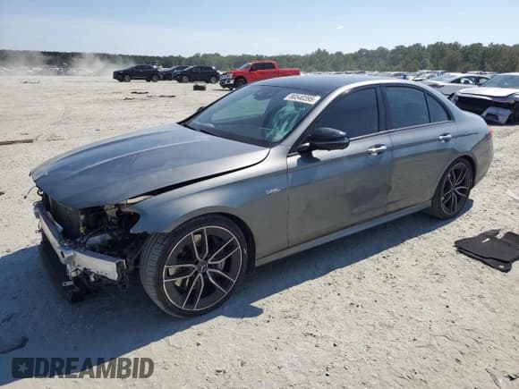 ✅ 2019 Mercedes-Benz E 53 AMG • VIN: WDDZF6BB2KA579731 • Lot: 80540395. Listed on Copart with 66,256 mi. Free auction sales archive from the USA and detailed vehicle history report at DreamBid. Image 1.