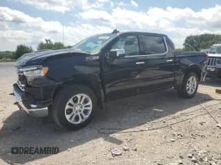 2024 Chevrolet Silverado 1500 LTZ with VIN 2GCUDGED2R1185678, listed as a Copart auction lot 62649065 with Not provided miles and Clean title. Bid and sale history available at DreamBid. Image 1.