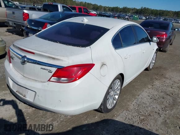 ✅ 2011 Buick Regal CXL RL6 • VIN: W04GU5GCXB1025852 • Lot: 41221618. Listed on IAAI with Not provided. Free auction sales archive from the USA and detailed vehicle history report at DreamBid. Image 4.
