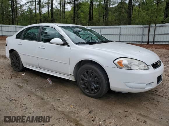 2014 Chevrolet Impala Police Police with VIN 2G1WD5E37E1156068, listed as a Copart auction lot 52905855 with 65,497 mi miles and Salvage title. Bid and sale history available at DreamBid. Image 4.