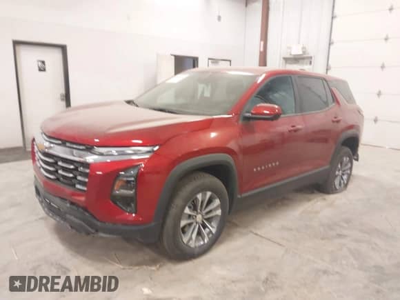 2025 Chevrolet Equinox AWD LT с VIN 3GNAXPEG2SL124816, выставлен на аукционе IAAI как лот 42080846 с пробегом 3 576 миль миль и . История ставок и продаж доступна на DreamBid. Изображение 19.