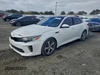 ✅ 2016 Kia Optima SX Turbo • VIN: 5XXGW4L28GG011693 • Lot: 93436555. Listed on Copart with 175,709 mi. Free auction sales archive from the USA and detailed vehicle history report at DreamBid. Image 1.